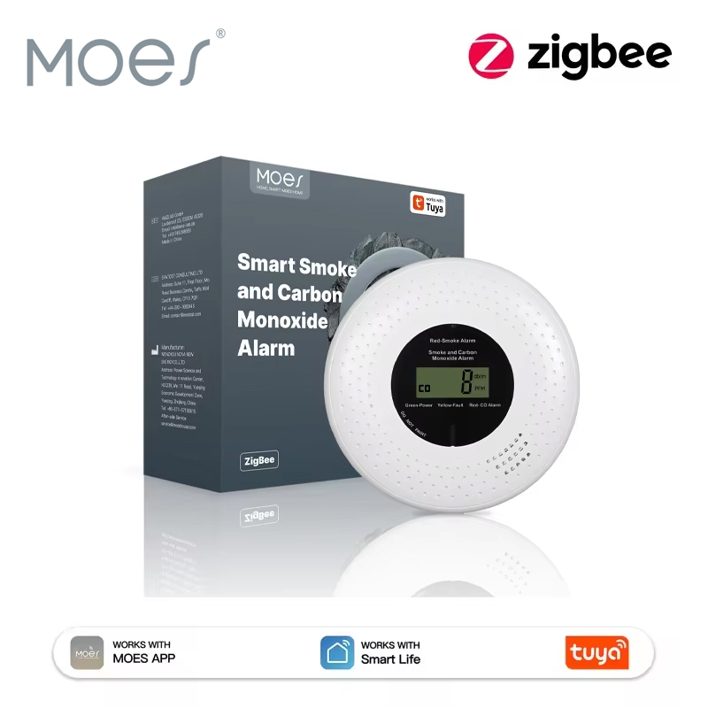Co Detector Plug - Датчик дыма и угарного газа MOES