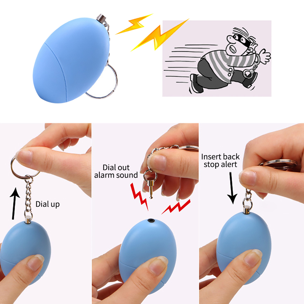 1 шт. сигнализация самообороны – обзор и цена Personal Alarm Keychain