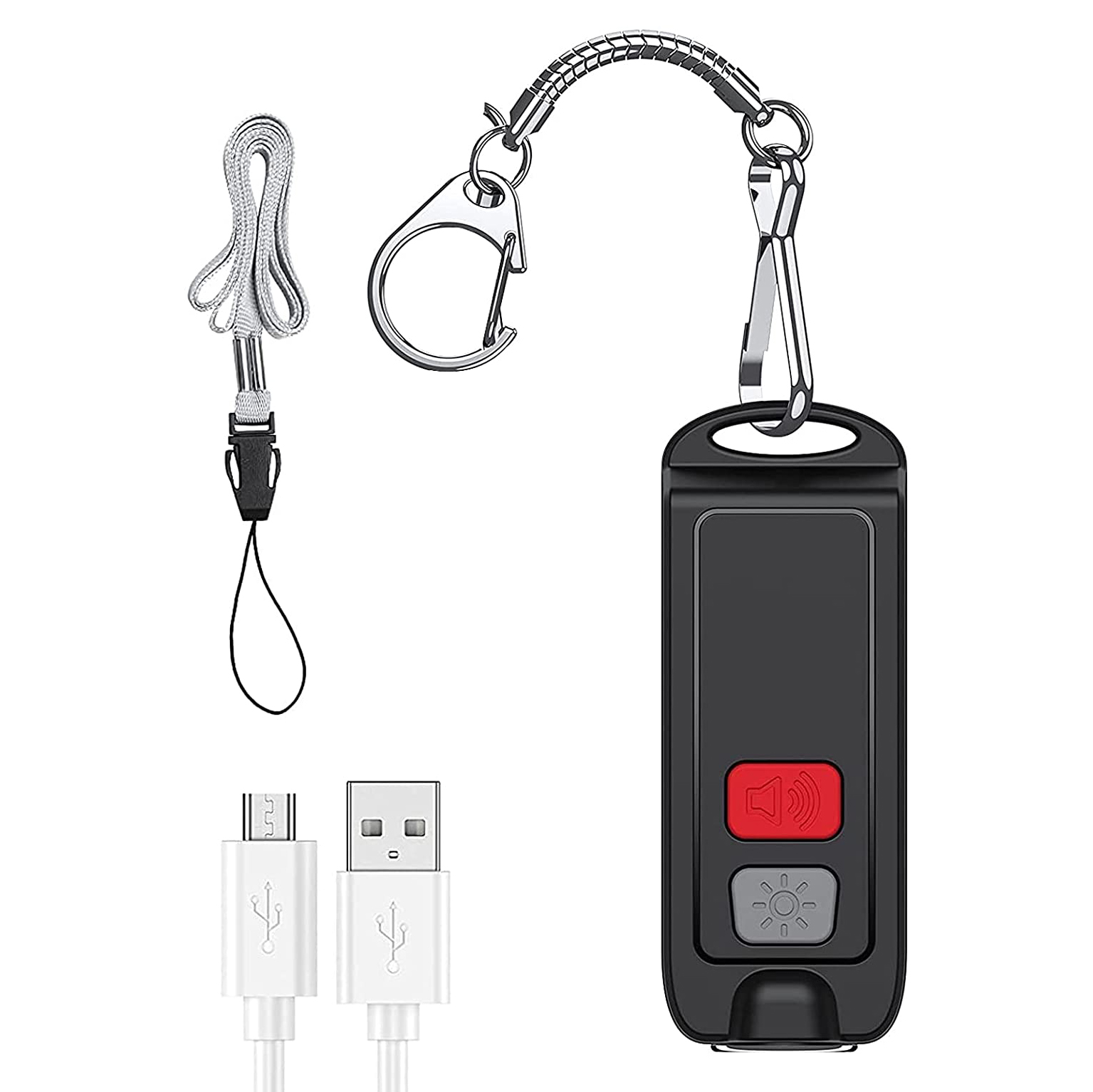 SQPP-безопасный персональный с – обзор и цена Personal Alarm Keychain